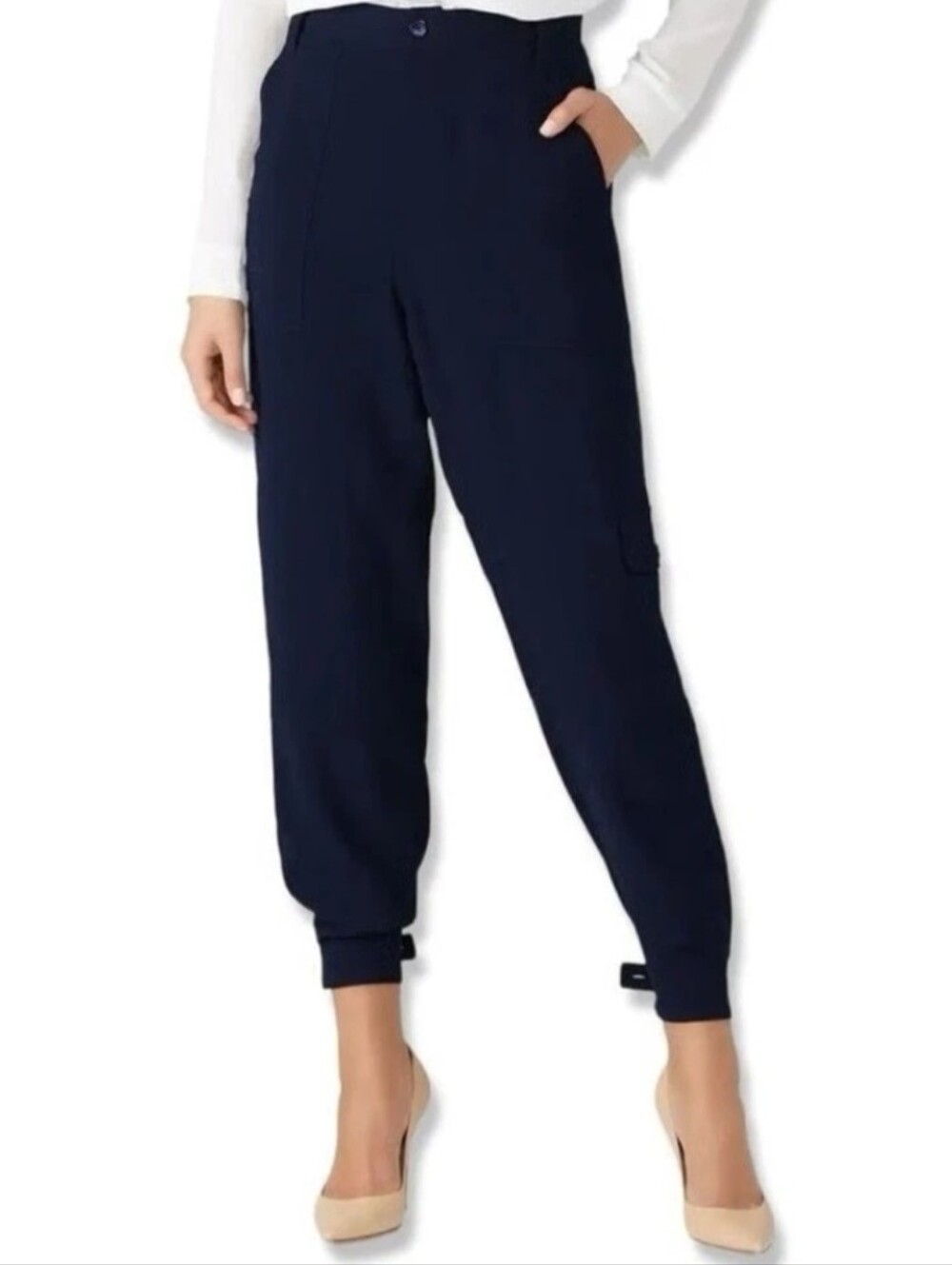 Trina Turk Barrier Island Cargo Pants Sz 8